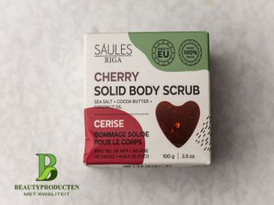 Saules Riga Solid Body Scrub - Cherry Saules Riga Solid Body Scrub - Cherry