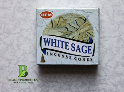Hem Wierook Kegeltjes White Sage