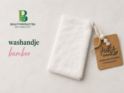 Natuurlijke Zeep Washand Bamboo Natuurlijke Zeep Washand Bamboo